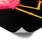 Poster I Steal Hearts Funny Flamingo Lover Valentine's Da (Coin)