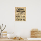 Poster I Still Believe in Amazing Grace: Hymn Quotes (Cuisine)