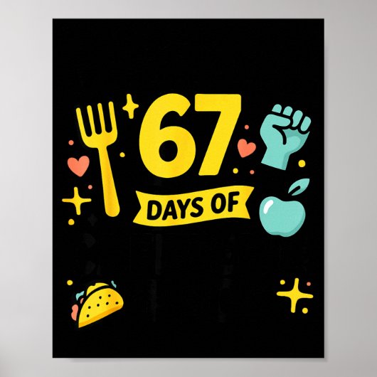 Poster I Survived 67 Days Of Cafeteria Chaos Lunch Lady S (Devant)