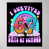 Poster I Survived 67 Days Of School Funny 67 Teachers Stu (Devant)