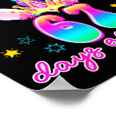 Poster I Survived 67 Days Of School Funny Unicorn Six Sev (Coin)