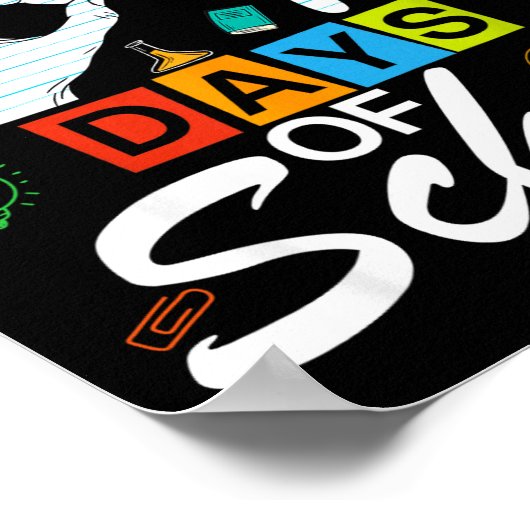 Poster I Survived 6 7 Days Of School With Hands Funny Mem (Coin)