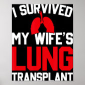 Poster I Survived My Wife's Lung Transplant, New Lung  (Devant)