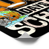 Poster I Tackled 100 Days Of School Football Ice Cream Dr (Coin)