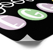 Poster I Teach Good Eggs School Easter Bunny Eggs Easter  (Coin)