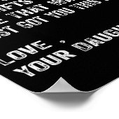 Poster I Tried To Find The Funny Father Fathers Day Mens (Coin)