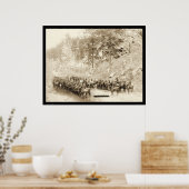 Poster I Troop 8th Cavalry near Fort Meade SD 1889 (Cuisine)