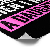 Poster I Used To Be In Charge Then I Had A Daughter Funny (Coin)