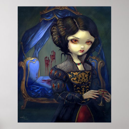 Poster I Vampiri : Bellissimo Letto Imprimer vampire goth (Devant)