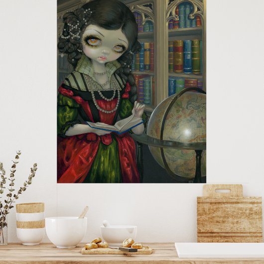 Poster I Vampiri La Libreria ART IMPRIMER art gothique va (Cuisine)