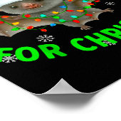Poster I Want A Bat For Christmas Bat Lovers Christmas Tr (Coin)