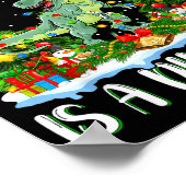 Poster I Want For Christmas Is A Dinosaur Xmas Tree Light (Coin)