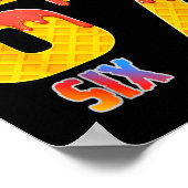 Poster I Was 6 Now I'm 7 Year Old 7th Birthday Boy 7 Year (Coin)