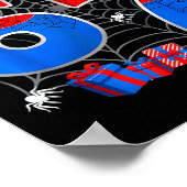 Poster I Was 6 Now I'm 7 Year Old Boy Kids 7th Birthday S (Coin)