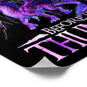 Poster I Was Lightning Before The Thunder Dragons Lover M (Coin)