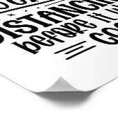 Poster I Was Social Distancing Before It Was Cool  (Coin)