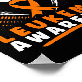 Poster I Wear Orange For My Grandpa Leukemia Awareness He (Coin)