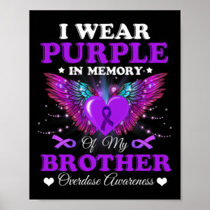 Poster I Wear Purple