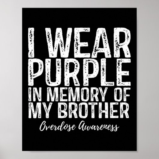 Poster I Wear Purple (Devant)