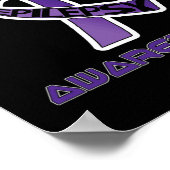 Poster I Wear Purple For Epilepsy Awareness November 1 (Coin)