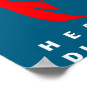 Poster I Wear Red To Fight Heart Disease Awareness Chd Ri (Coin)