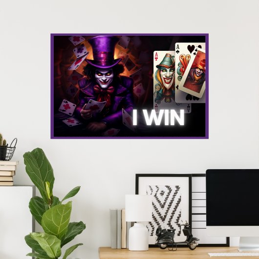 Poster I WIN (Bureau à domicile)