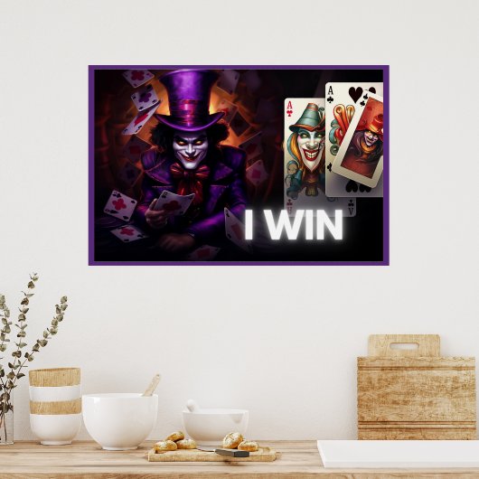 Poster I WIN (Cuisine)