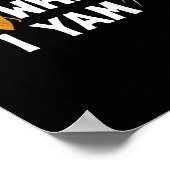 Poster I Yam What I Yam Design - Sweet Potato Lover Desig (Coin)
