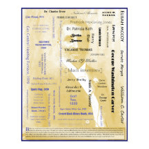 Poster I zwarte Amerikaanse uitvinders