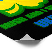 Poster Iam Irish And I Support Ukraine (Coin)
