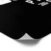 Poster Ian Nom personnalisé Cadeau Anniversaire (Coin)