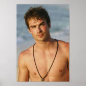 Poster Ian Somerhalder Shirless (Devant)