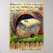 Poster @Iaowichris irkafirka print (Devant)