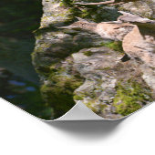 Poster Ibex alpin dans la montagne (Coin)