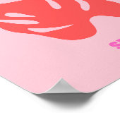 Poster Ibiza, Espagne, Preppy, Salle Preppy, Rose (Coin)