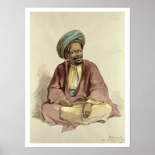 Poster Ibrahim - de Sunnar, 1856 (Devant)
