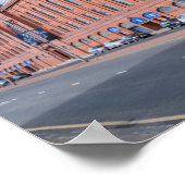 Poster Ibrox Park Stade Glasgow Rangers Écosse (Coin)