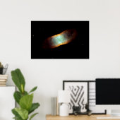 Poster IC Beauty - IC 4406, "Retina Nebula" (Bureau à domicile)