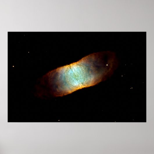 Poster IC Beauty - IC 4406, "Retina Nebula" (Devant)