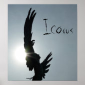 Poster Icarus Silhouette (Devant)