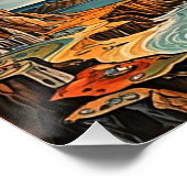 Poster Icarus tombant (Coin)