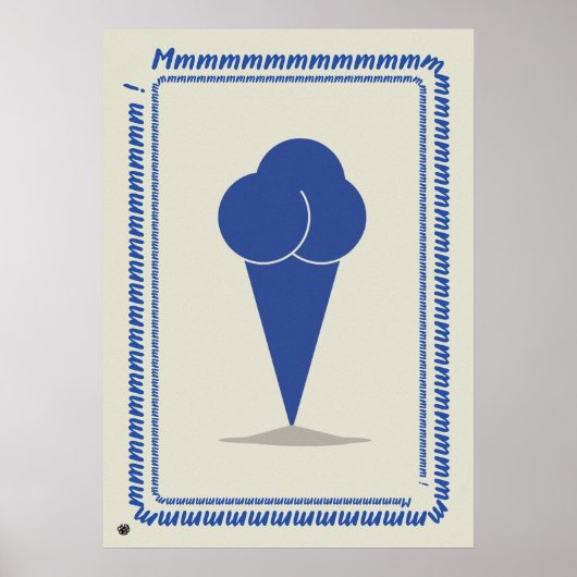 Poster Ice Cream Art Print (Devant)