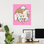 Poster Ice Cream Carousel (Bureau à domicile)
