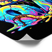 Poster Ice Cream Drip Soccer 67 Six Seven Funny Gen Alpha (Coin)