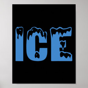 Poster Ice de glace et costume d'Halloween bébé