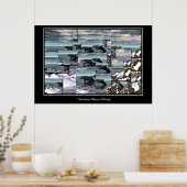 Poster Ice Dolphins (Cuisine)