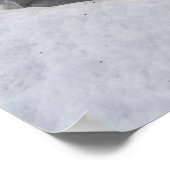 Poster Ice Glacial Information en hiver (Coin)