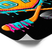 Poster Ice Hockey Drip Number 67 Ice Hockey Player  (Coin)