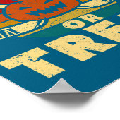 Poster Ice Hockey Player Coach Halloween Pumpkin Hat Tric (Coin)