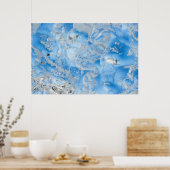Poster Iceberg bleu cool (Cuisine)